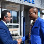La visite du l’Ambassadeur du Gabon, Dr Sylver Aboubakar MINKO-MI-NSEME