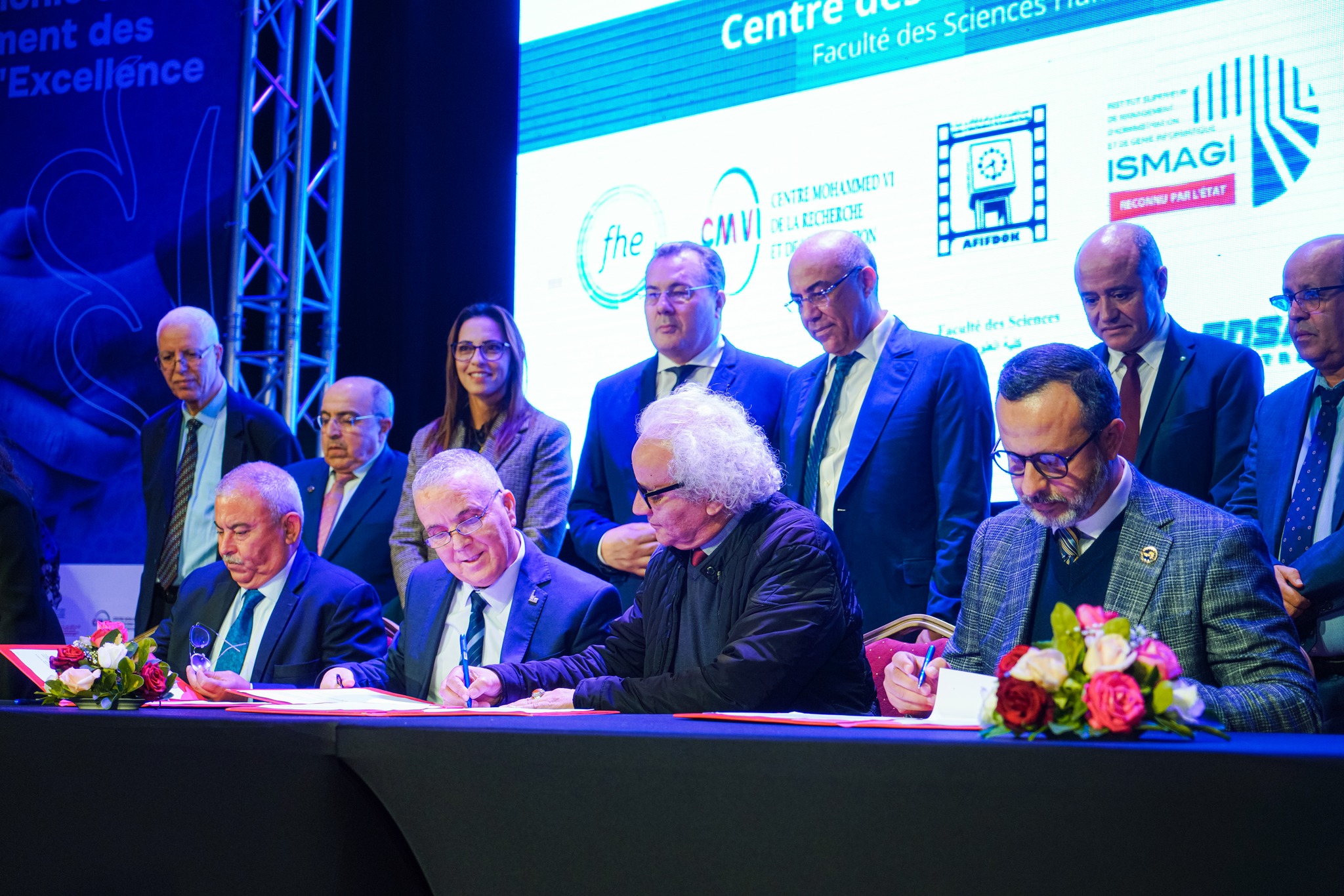 Signature convention ISMAGI et l’Université Ibn Tofail